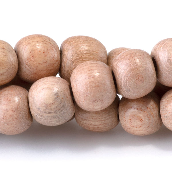 Rosewood 8mm Round Bead - 15-16 Inch