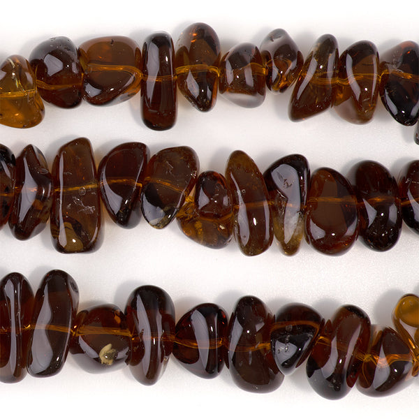 Whiskey Quartz 7x15-8x19mm Nugget - 15-16 Inch